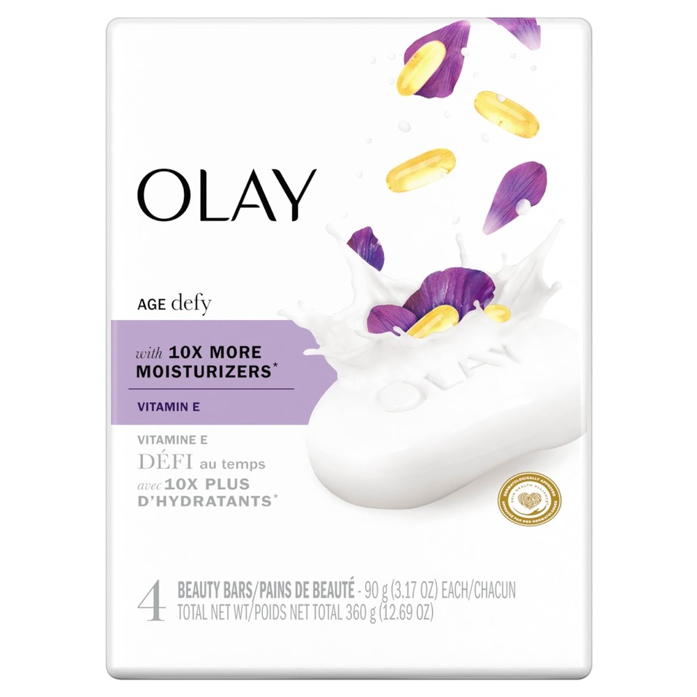 Olay Age defy beauty Bar soap 4pcs